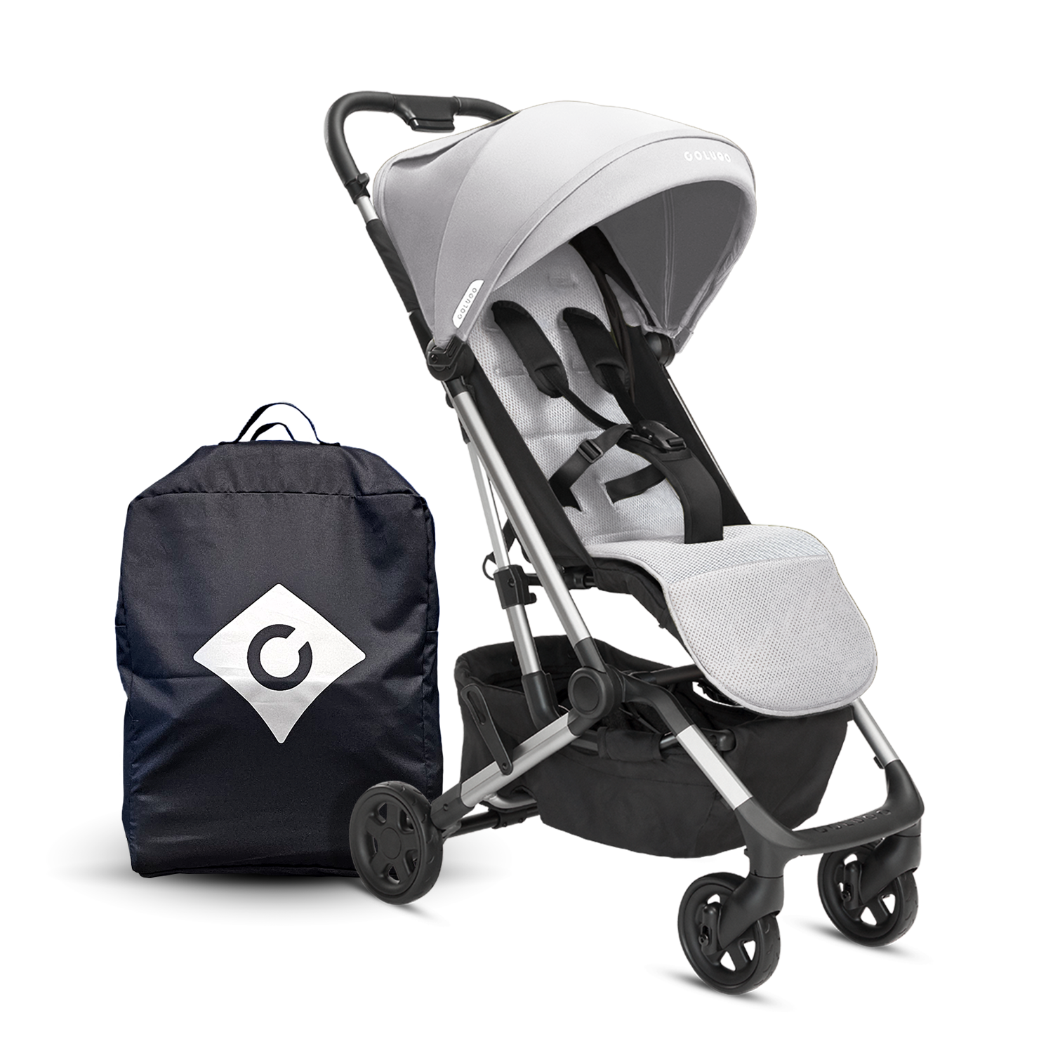 The Compact Stroller, Cool Grey