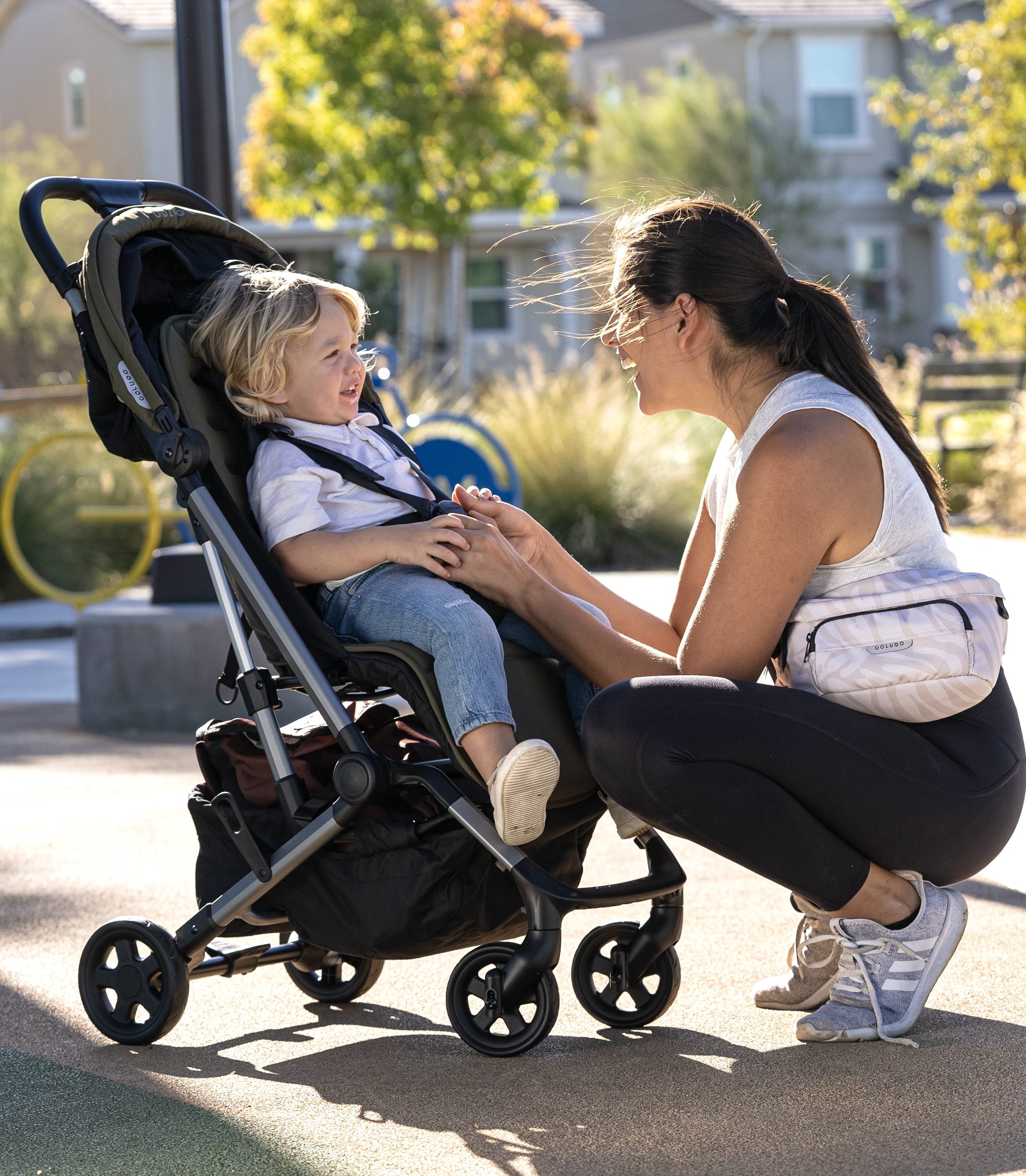 The Compact Stroller, Olive