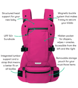 The Baby Carrier, Raspberry