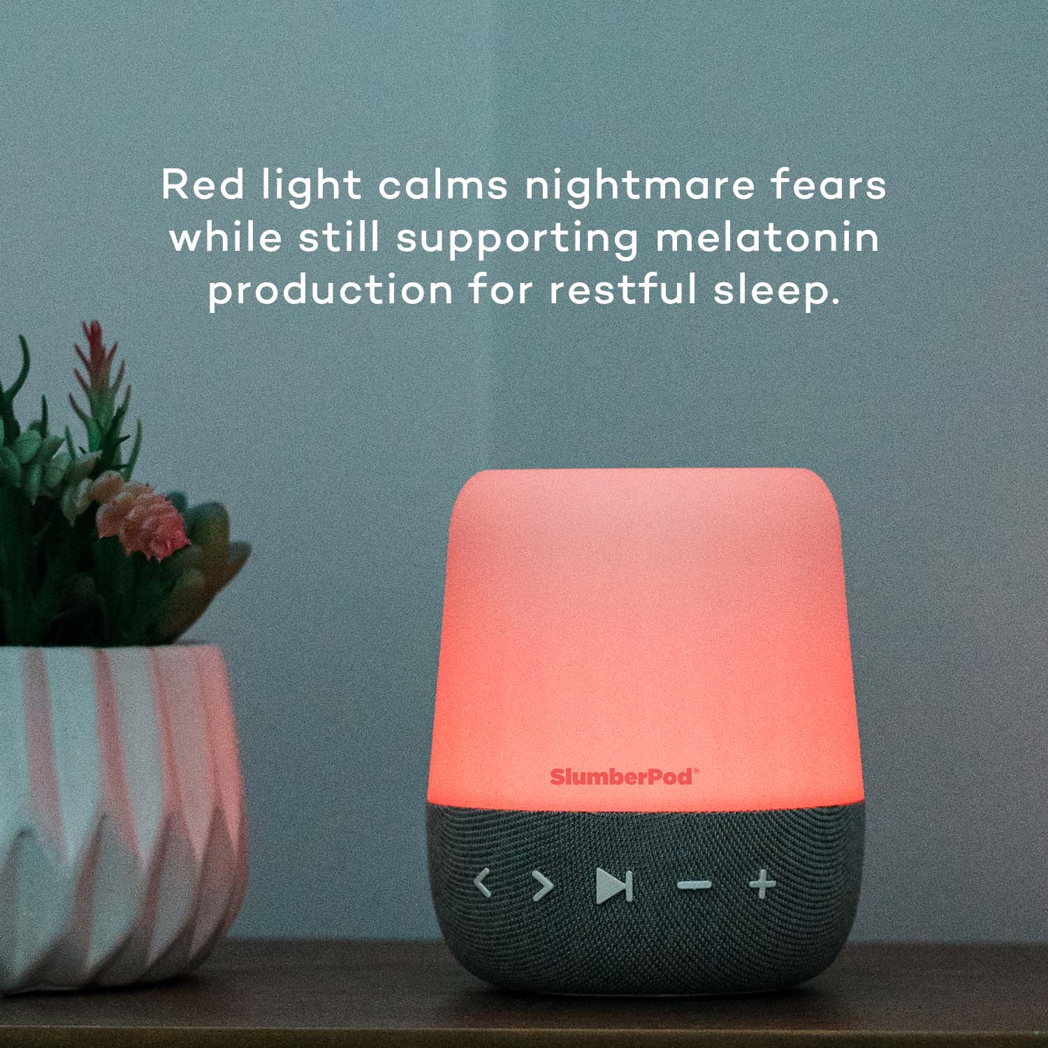 SlumberCalm 2-in-1 Sound Machine & Night Light