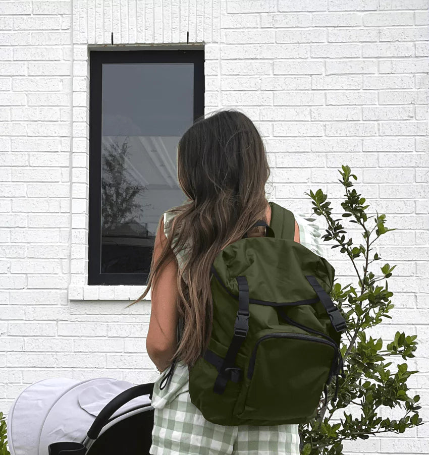 The Parent Backpack, Olive